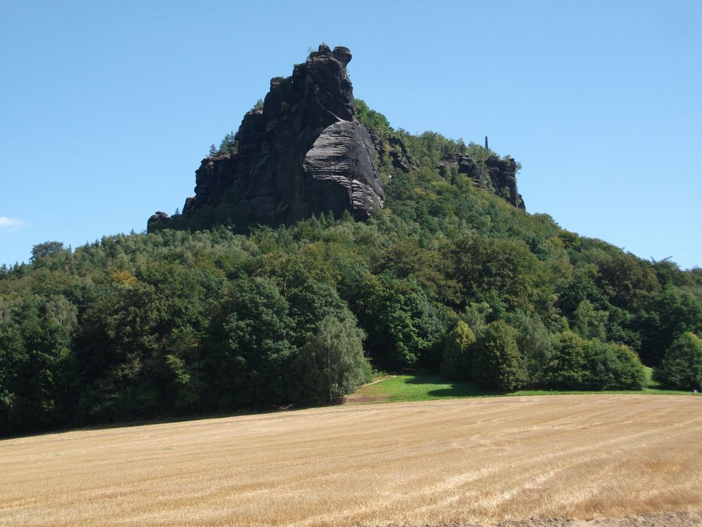 Blick auf Lilienstein